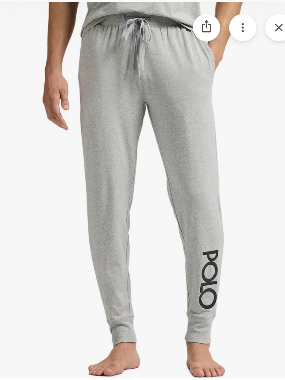 NEW Men's Polo Ralph Lauren Pajama Jogger Pant Sz Small